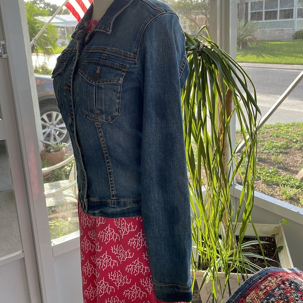 Kut from the Kloth Amelia Denim Jacket - Picture 5 of 12